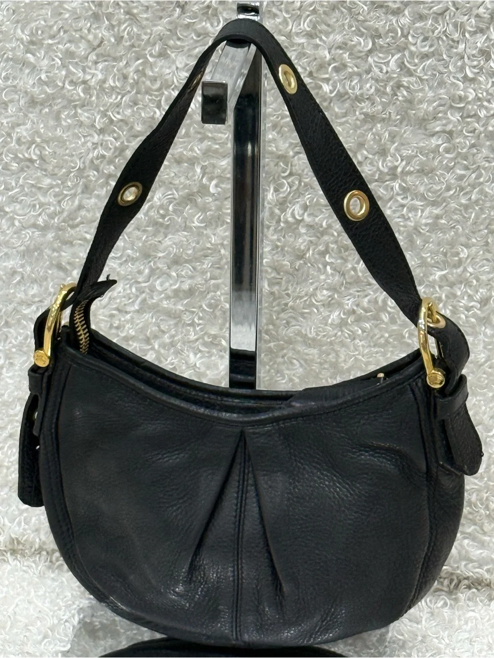 Burberry Black Hobo Bag